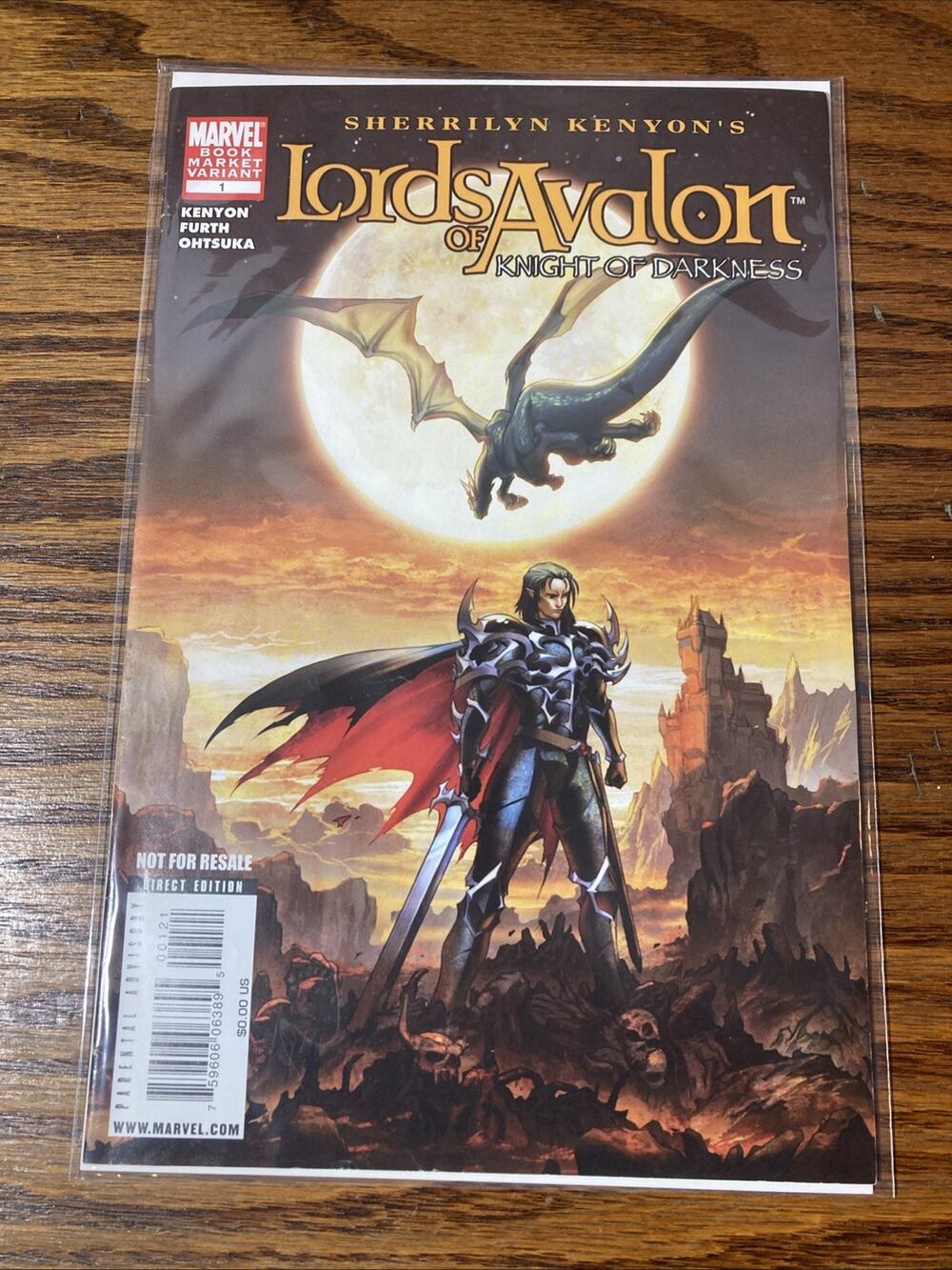 Marvel Lords Of Avalon #1 of 6 Knight Of Darkness